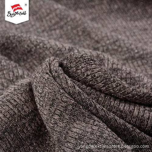 Fashionable Elegant Knitted Rayon Metallic Fabric